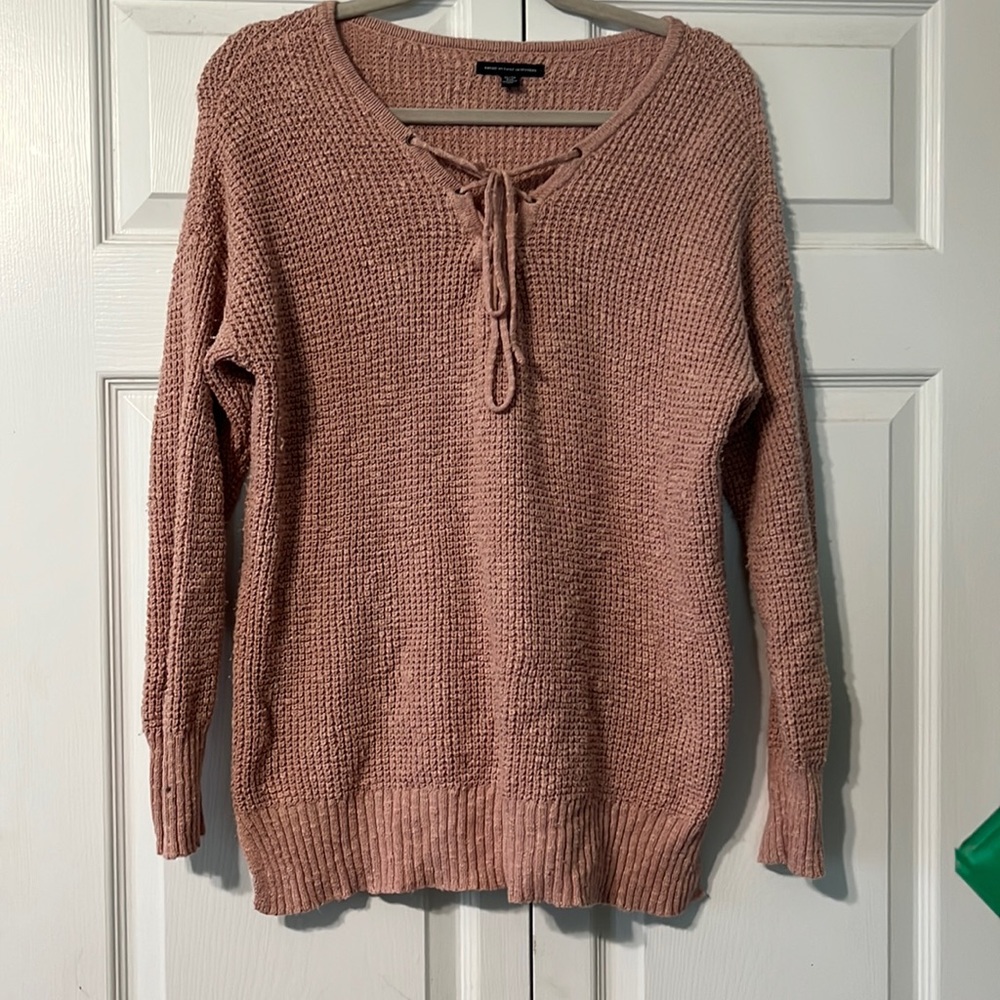 American Eagle Pink Sweater, size XL